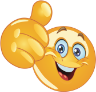 Smile Thumbs Up